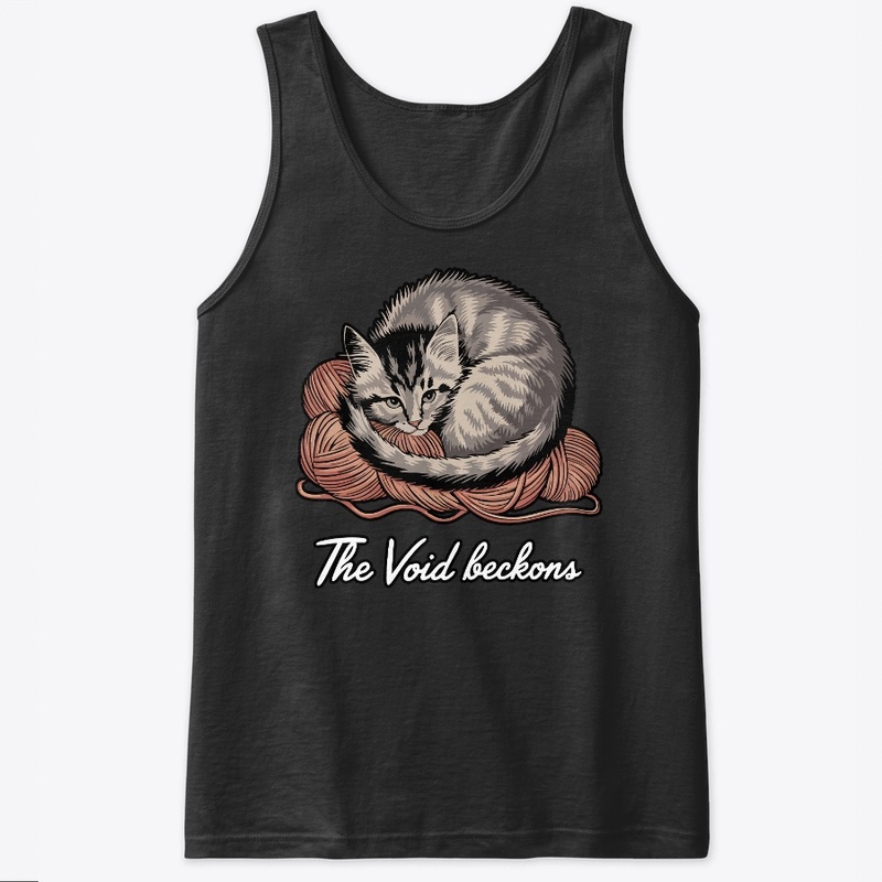  The Void Beckons Cute Cat Dark Humor