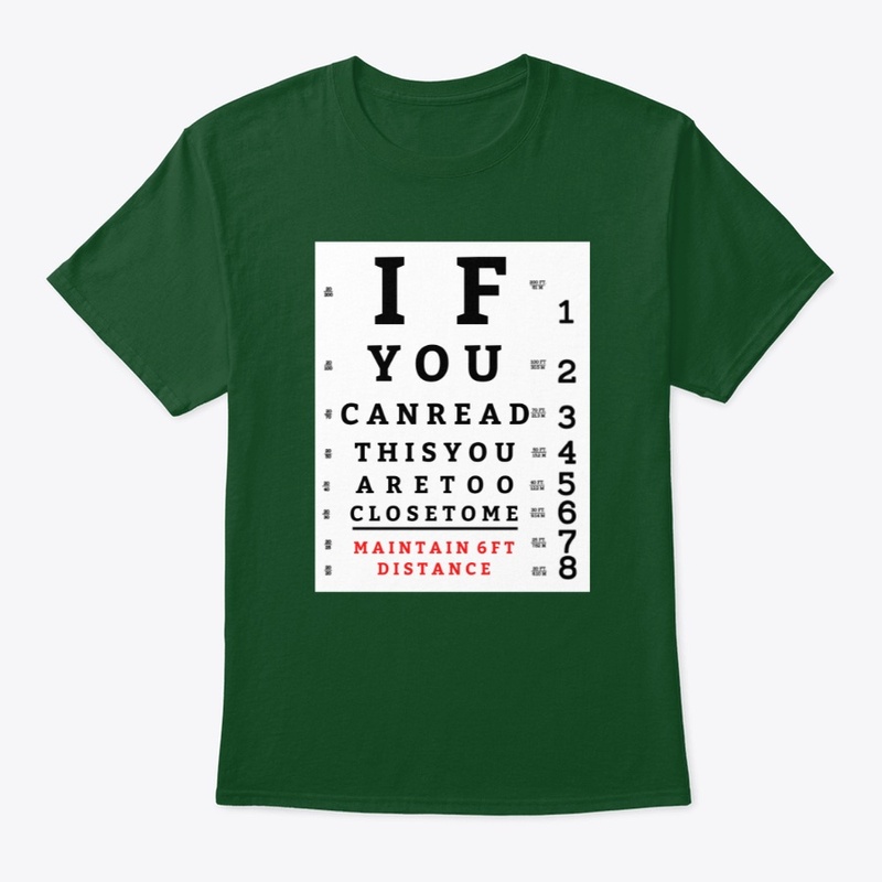 COVID Eye Chart-2FT Distance