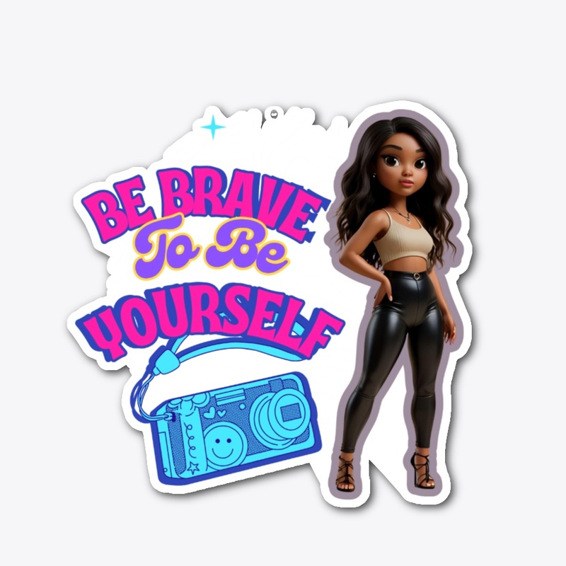 Melanin Queen Sticker – Empowerment 