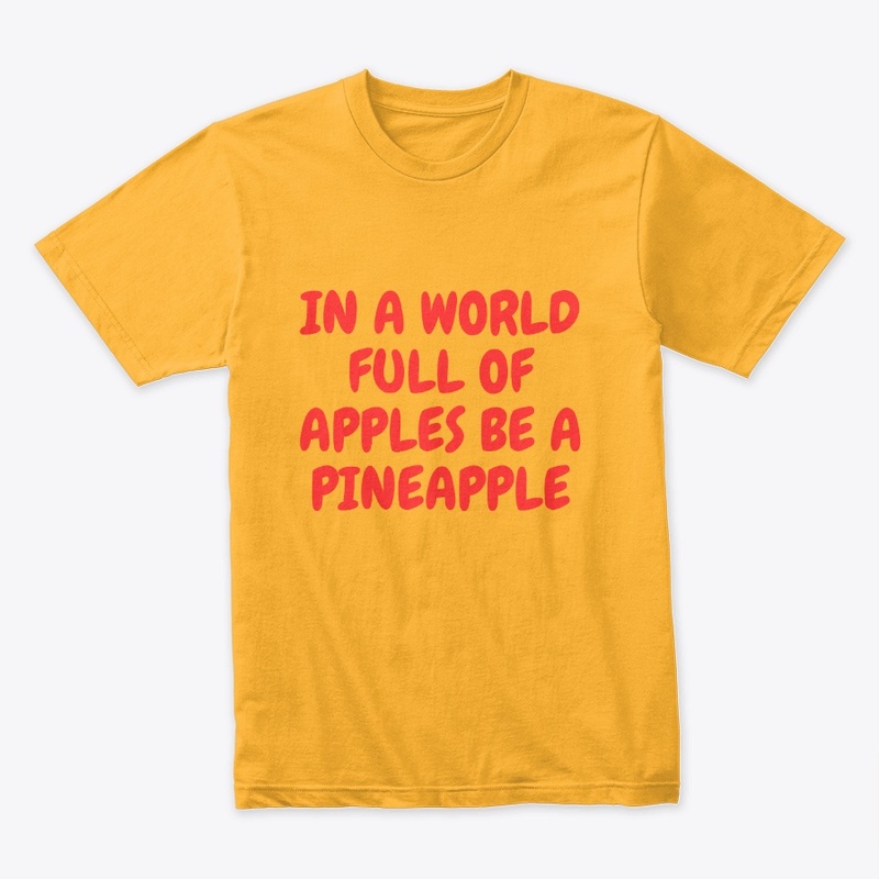 Pineapple in an Apple Orchard