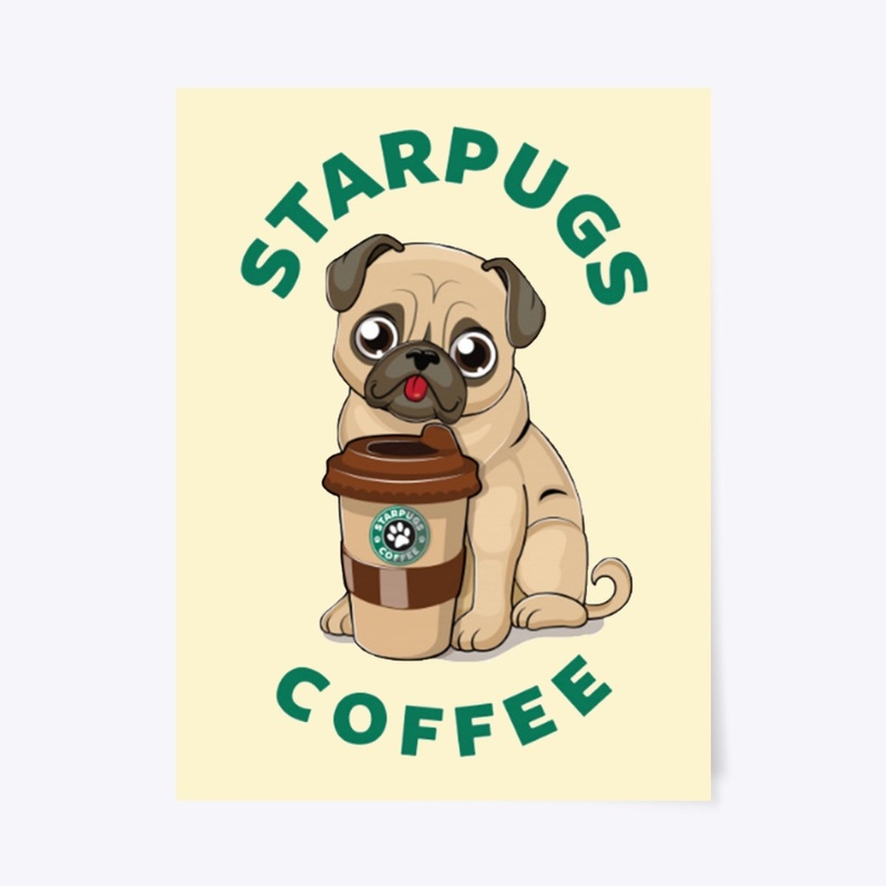 I love my dog and coffee the most