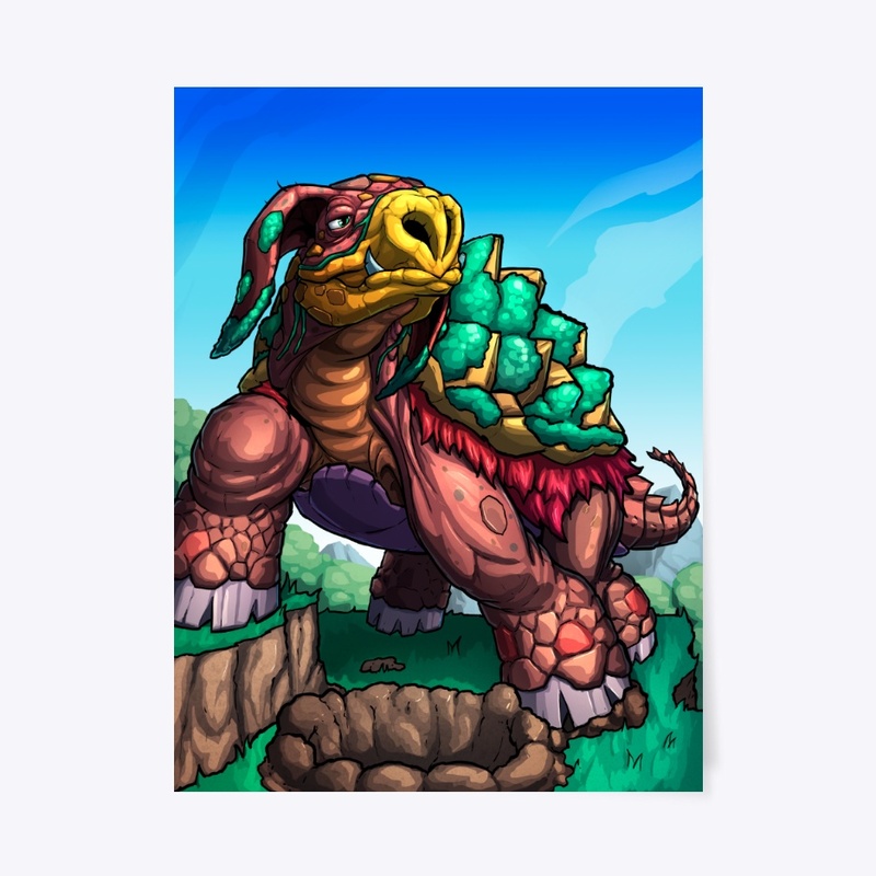 Sniffing Terreriapin POSTER