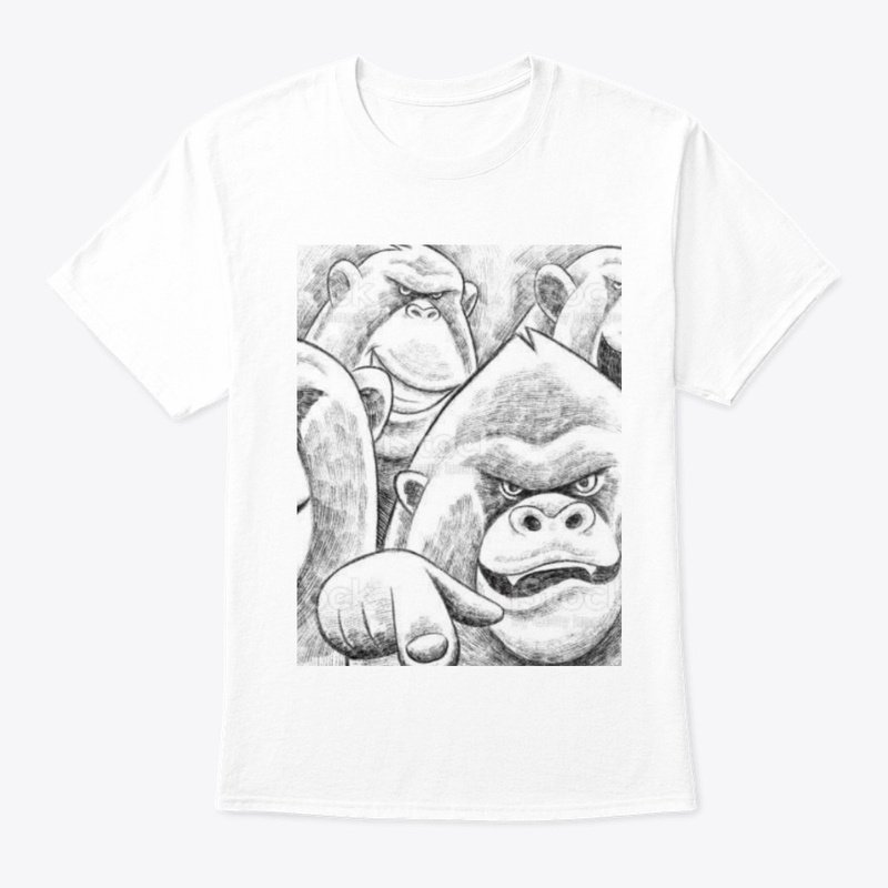 Monkey shirt, Monkey lover gift,