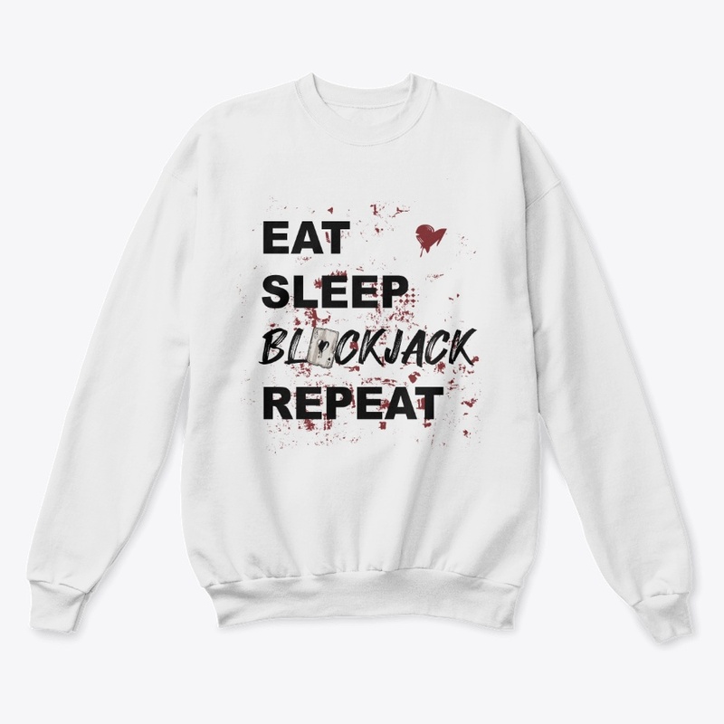 Eat Sleep Blackjack Repeat (Light)