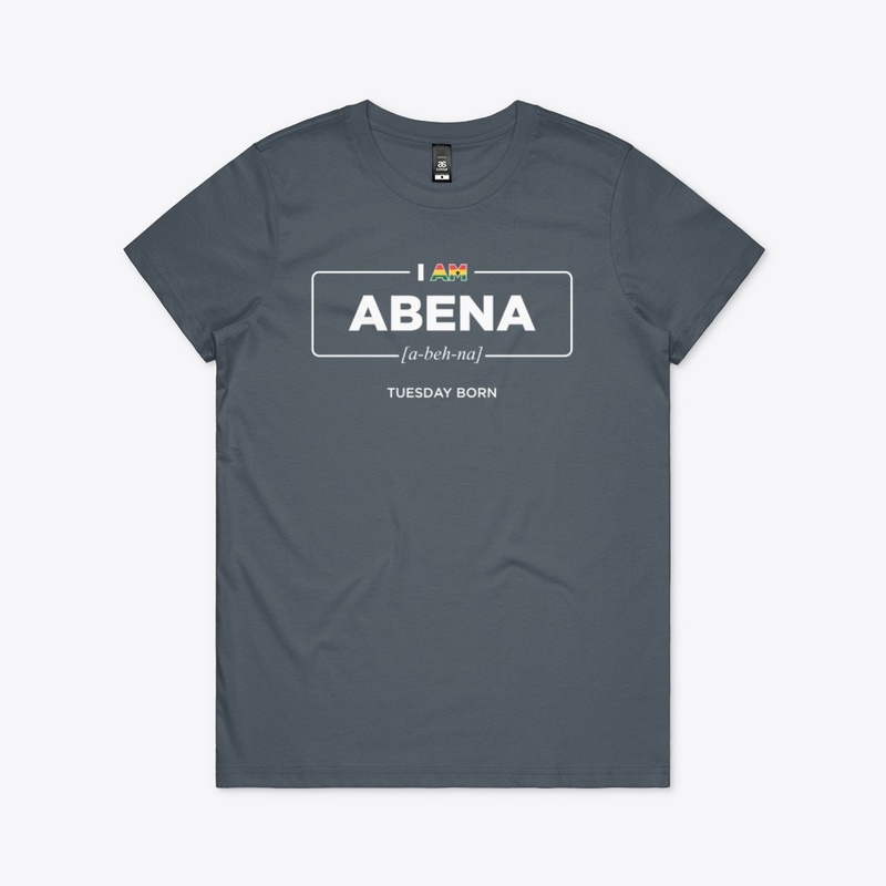 Abena Ghana Name Apparel