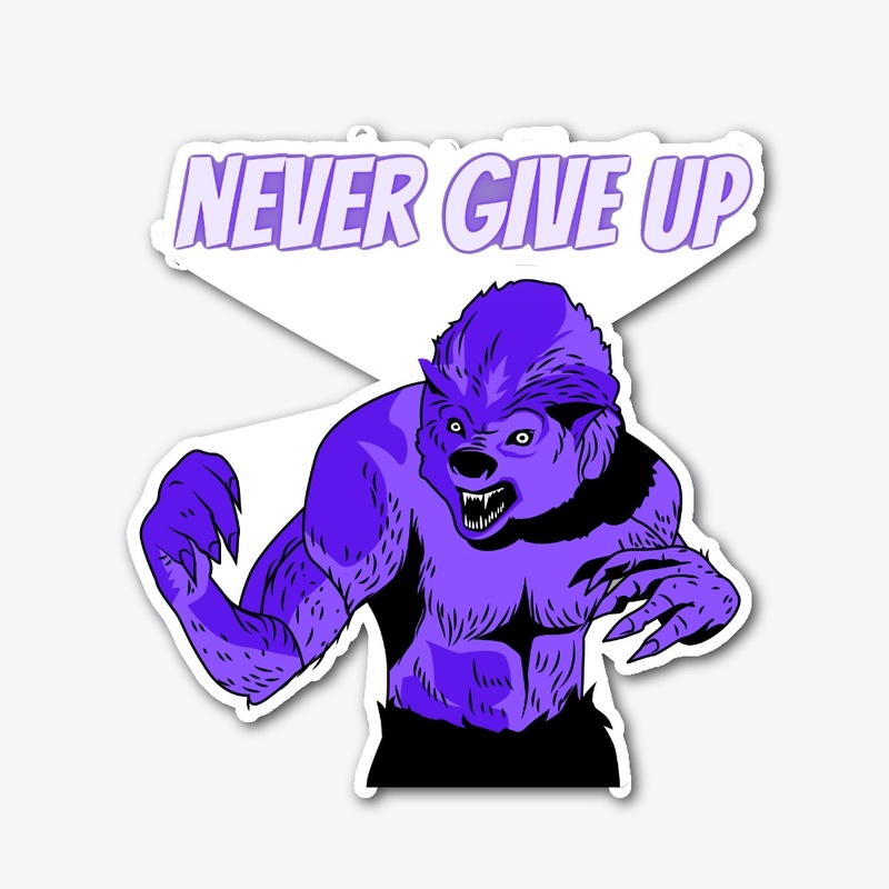 t-shirt I'm fine never give up