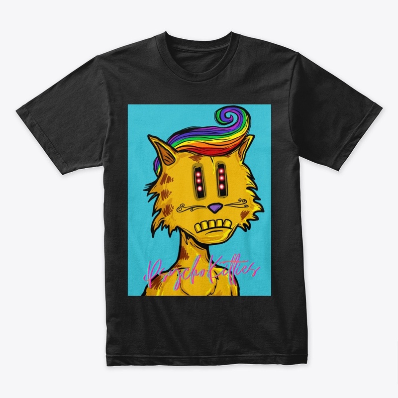 NFT Full Frame T-Shirt with Lettering