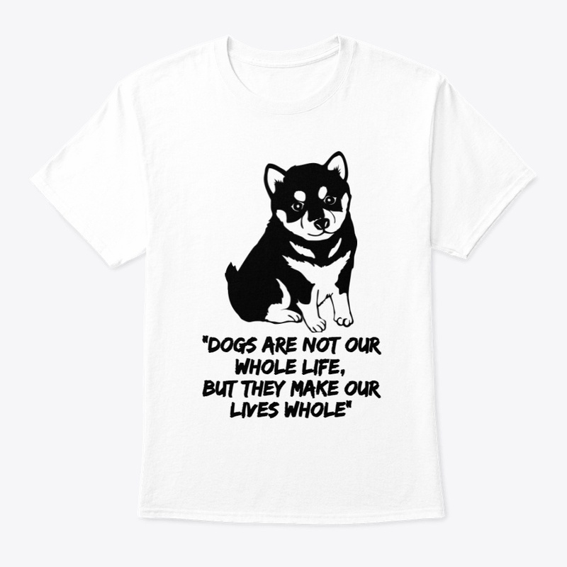 Dog graphic printed t shirt