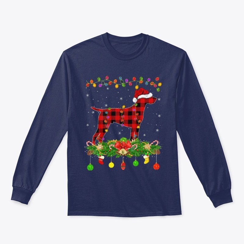 GERMAN WIREHAIRED CHRISTMAS NEW T SHIRT