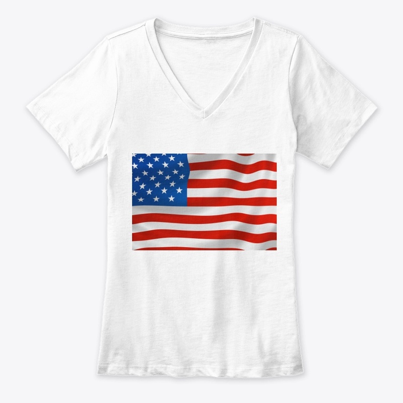 Beautiful American Flag Tee Tshirt