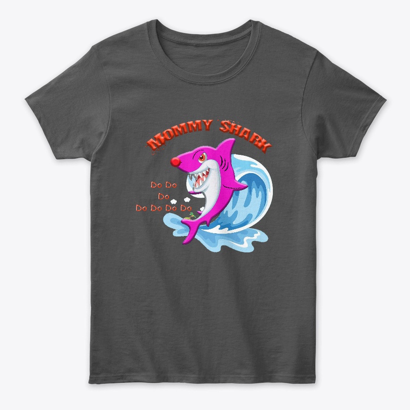 Red Nose 2019 Mommy Shark tshirt