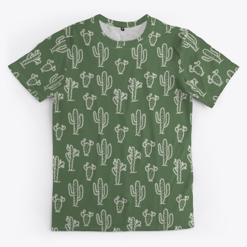 Cute Seamless Pattern with Cactus 2