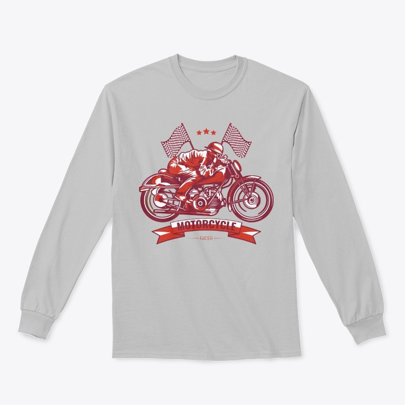 Motorcycle Racer T-shirt Design