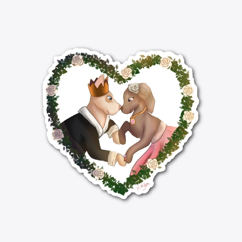 Adrian & Lily Sticker Eastwood