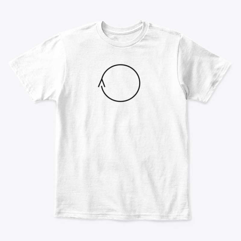 Black Minimalist Ouroboros