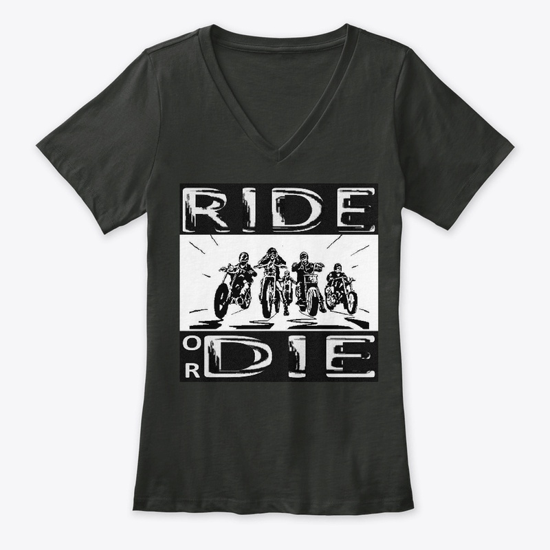 Ride Or Die Motorcycle Women's T shirt