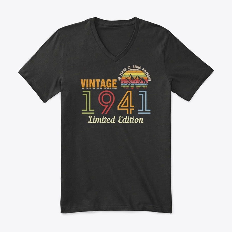 80 Year Old Vintage 1941 Limited Edition