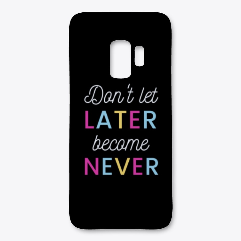 Black Tee! Don't let later become Never