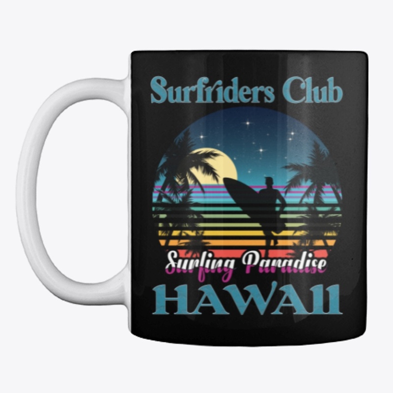 Surf riders Club Surfing Paradise Hawaii