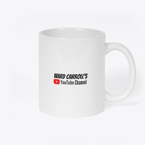 Channel Logo Mug White T-Shirt Back