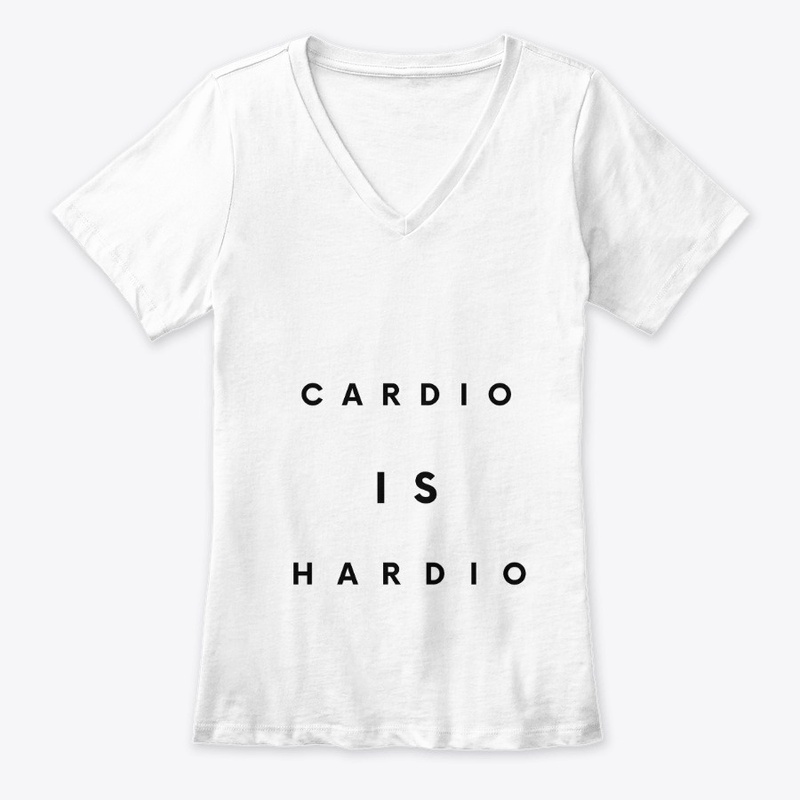 Fitness Quote - Cardio Is Hardio