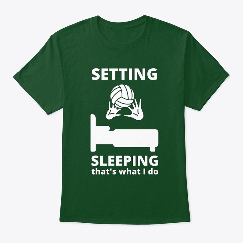 Setting Sleeping Volleyball