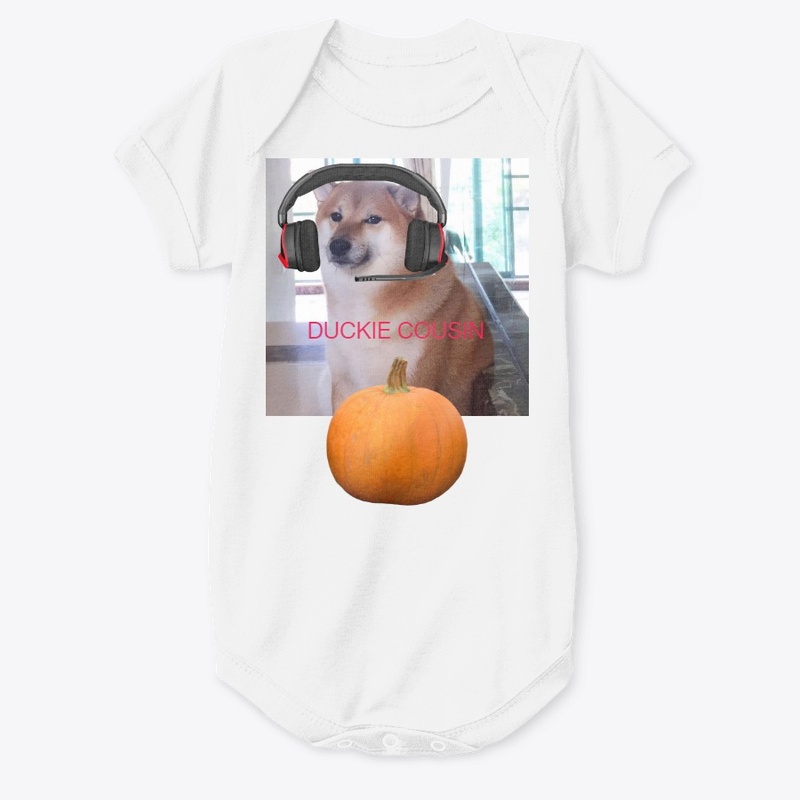 duckie cousin BABY onesie HALLOWEEN 
