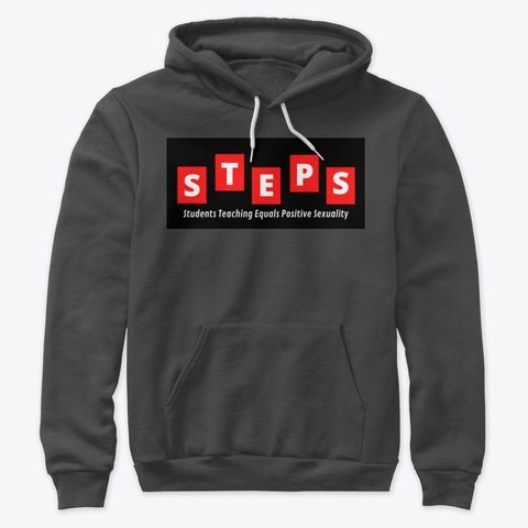 Steps Apparel! Dark Grey Heather T-Shirt Front