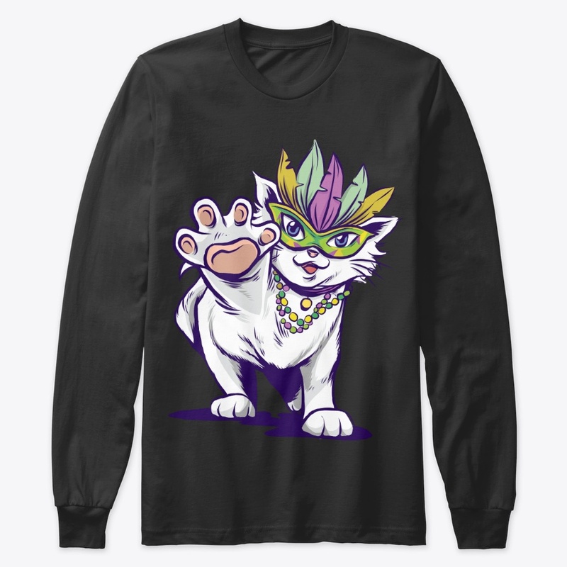 Mardi Gras Gift For Cat Lover