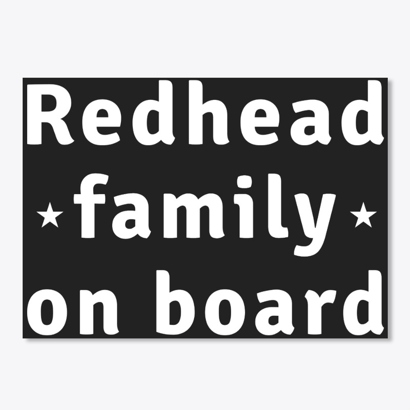 Redhead Family On Board