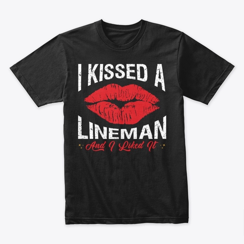 I Kissed A Lineman Face Mask