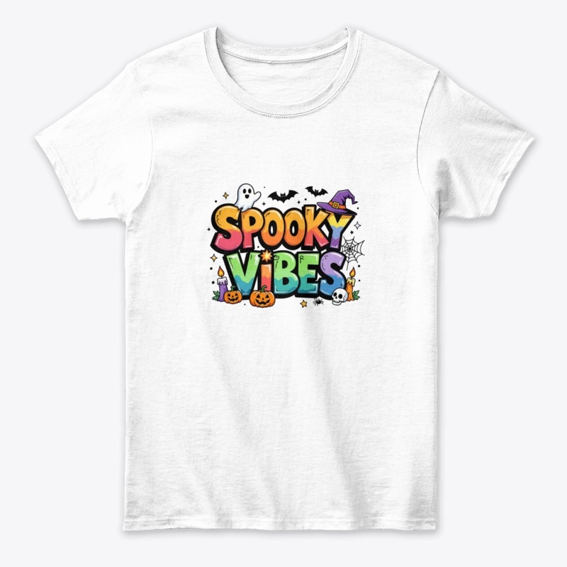Spooky Vibes – Cute Halloween Typography