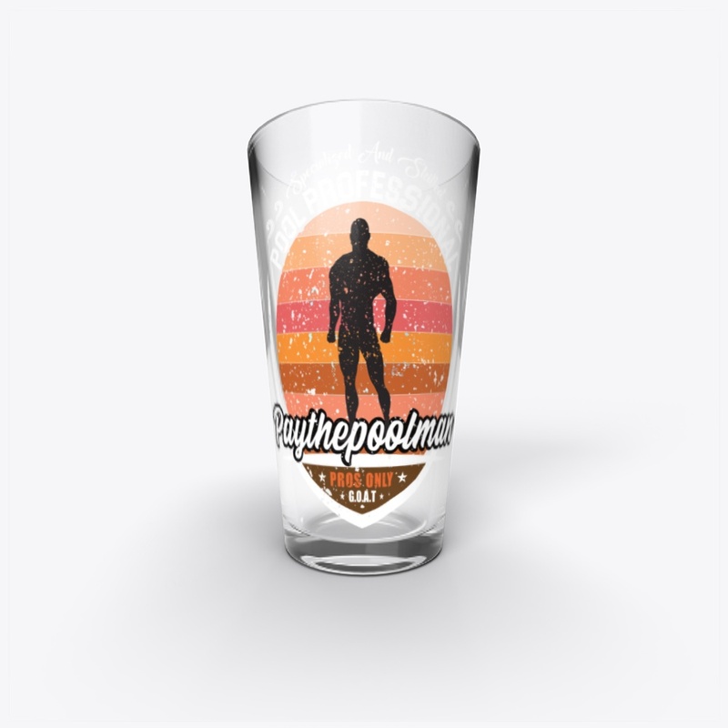 Paythepoolman Beer Glass Male Pro