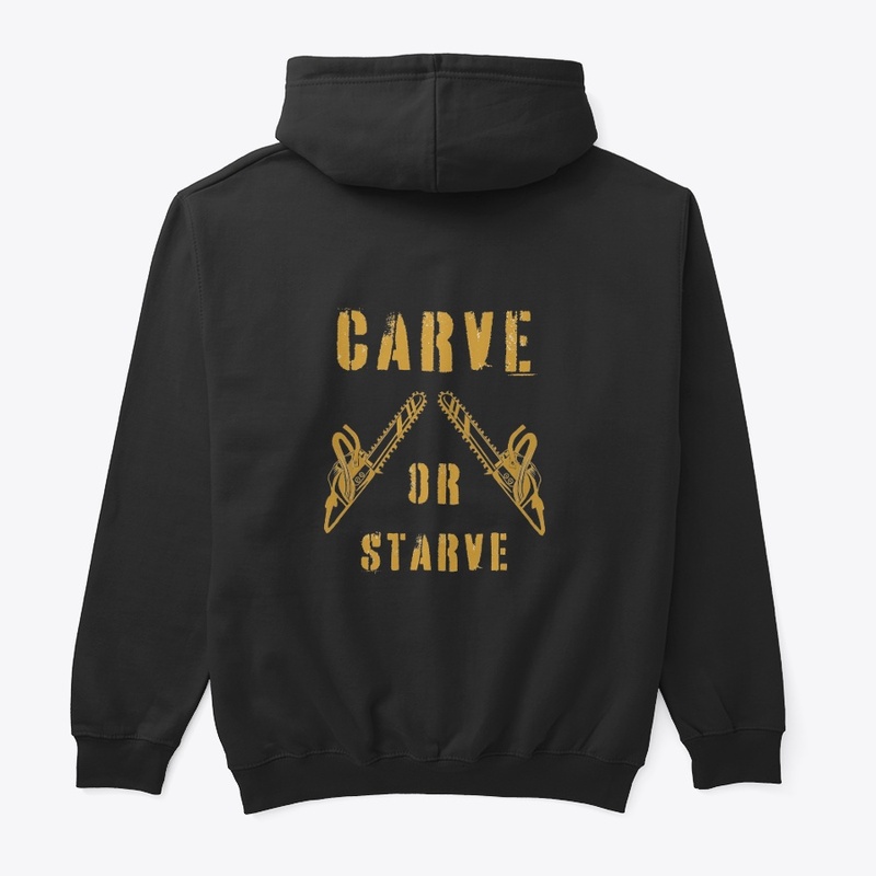 carve or starve black and gold
