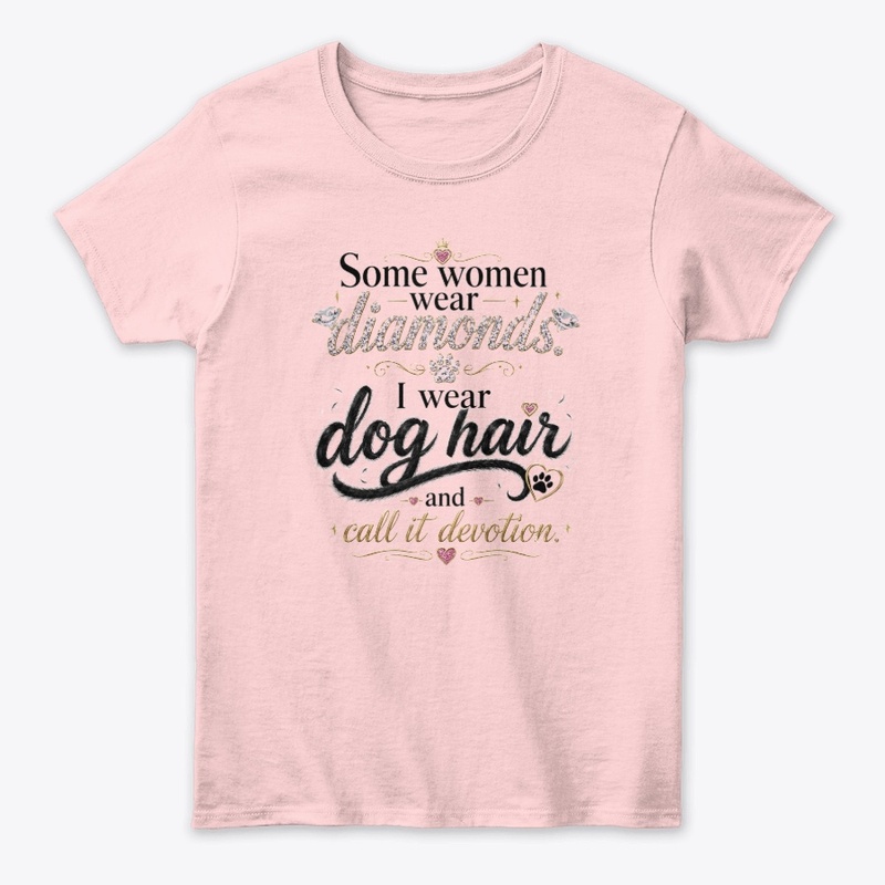 Diamonds & Dog Hair Tee