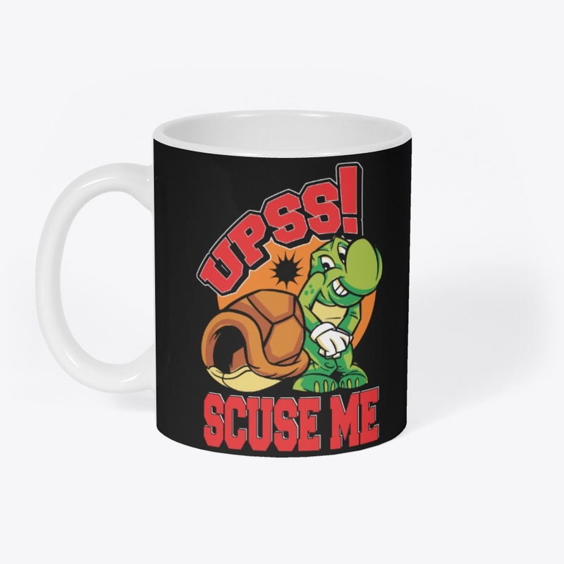 Scuse Me Black T-Shirt