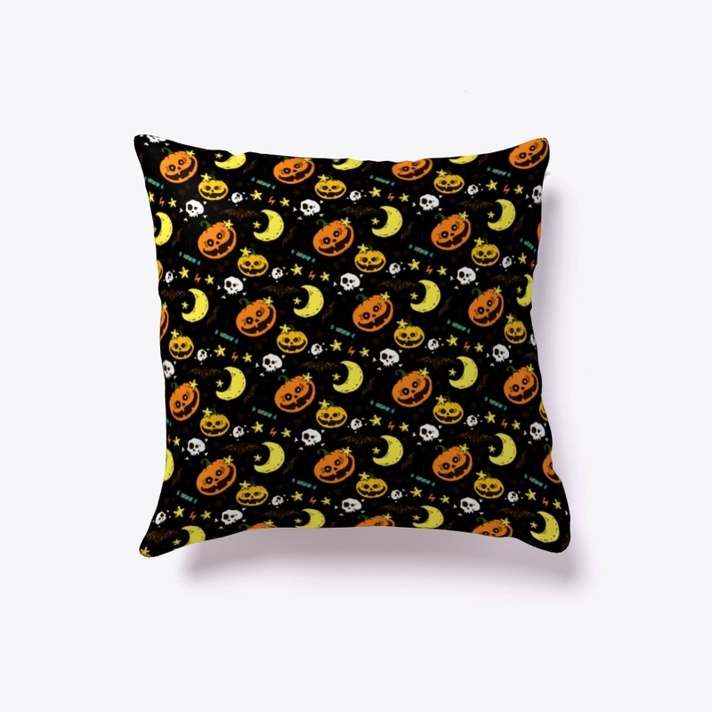 Halloween Pattern Merch / Funny Pumpkins