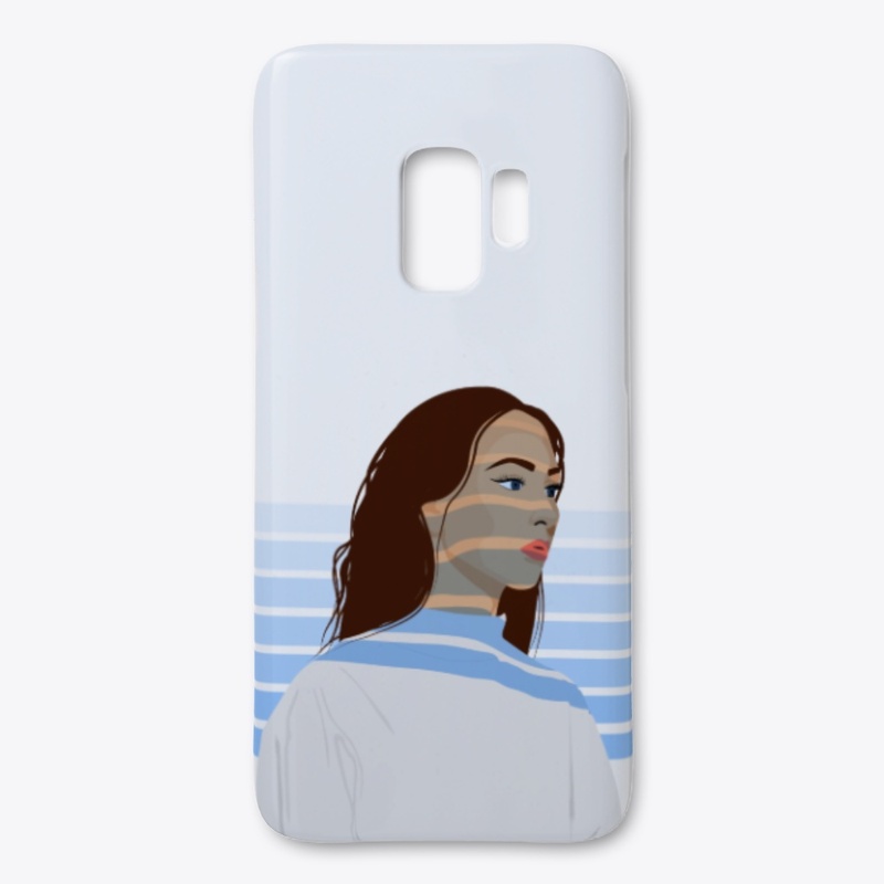 Monocromatic stripes - Pastel blue