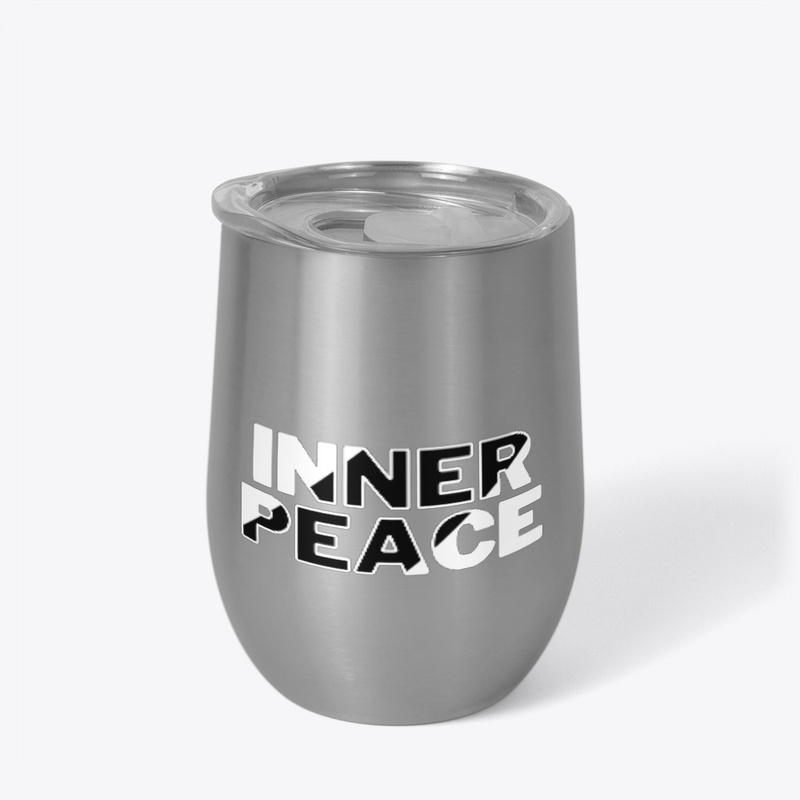 INNER PEACE typography-Black