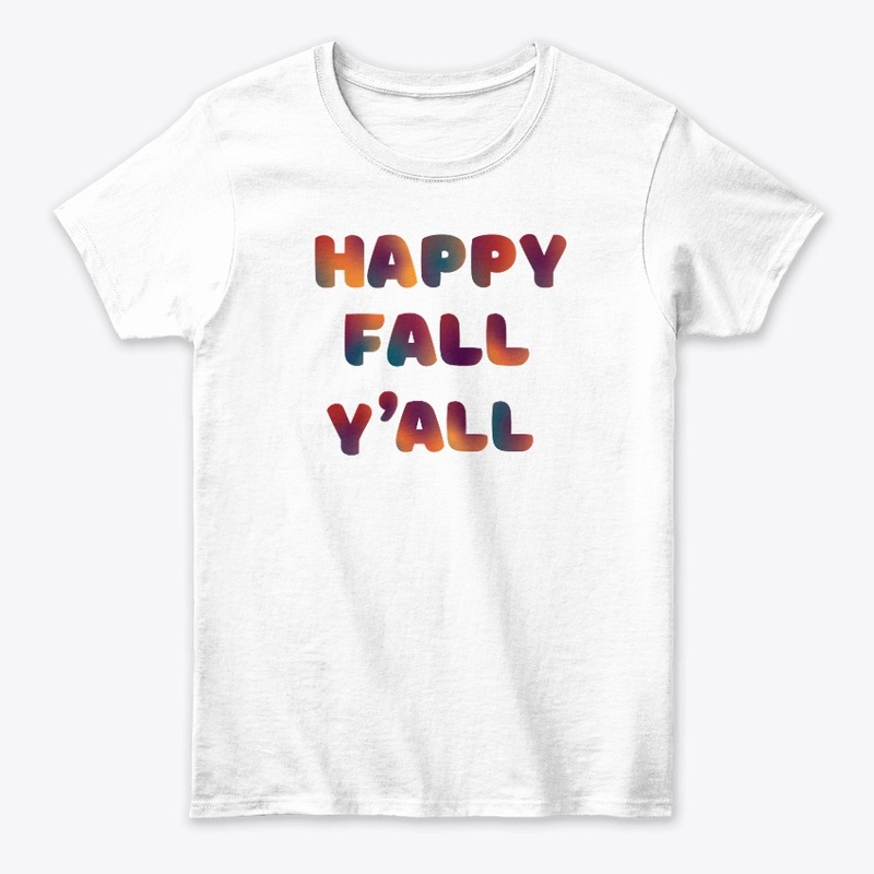 Happy Fall Y'all Gradient