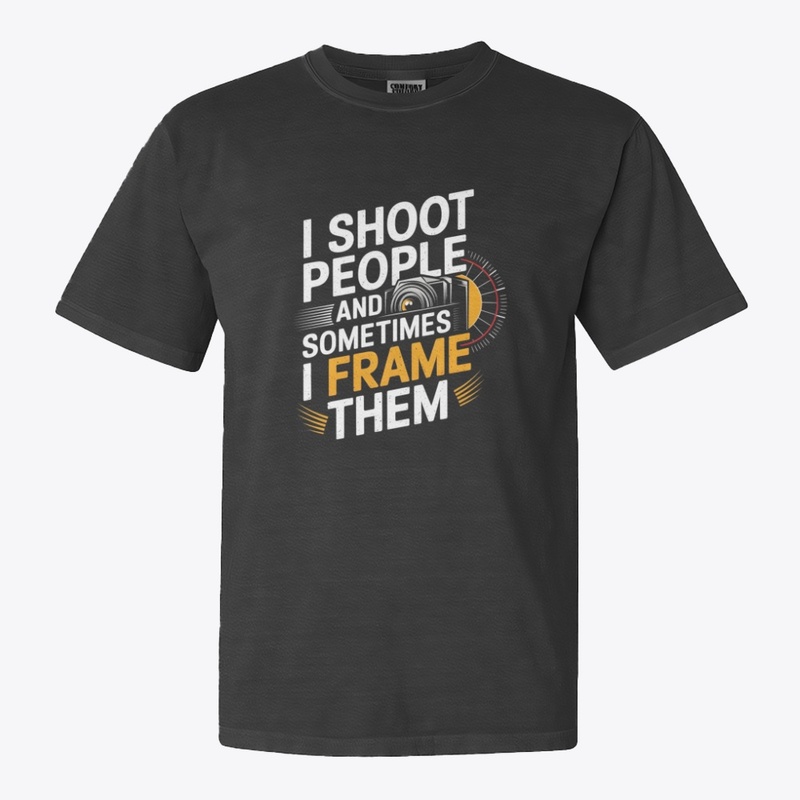 Shoot and frame people