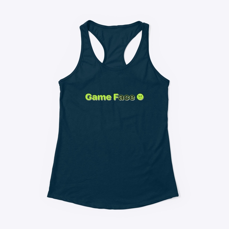 Game Face Tennis/Athletic Tank Top