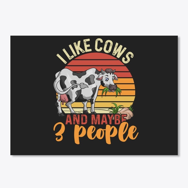 Animal Lover Gift - Cow