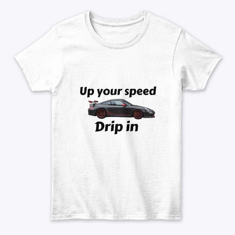 Up your speed car lover drip in