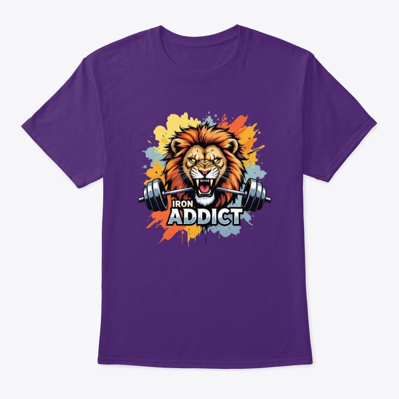 Roaring Lion Gym Motivation T-Shirt