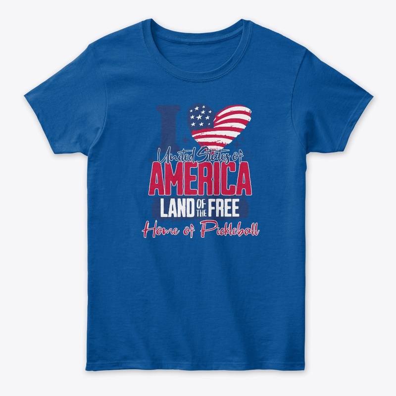 USA Land of The Free &Home of Pickleball