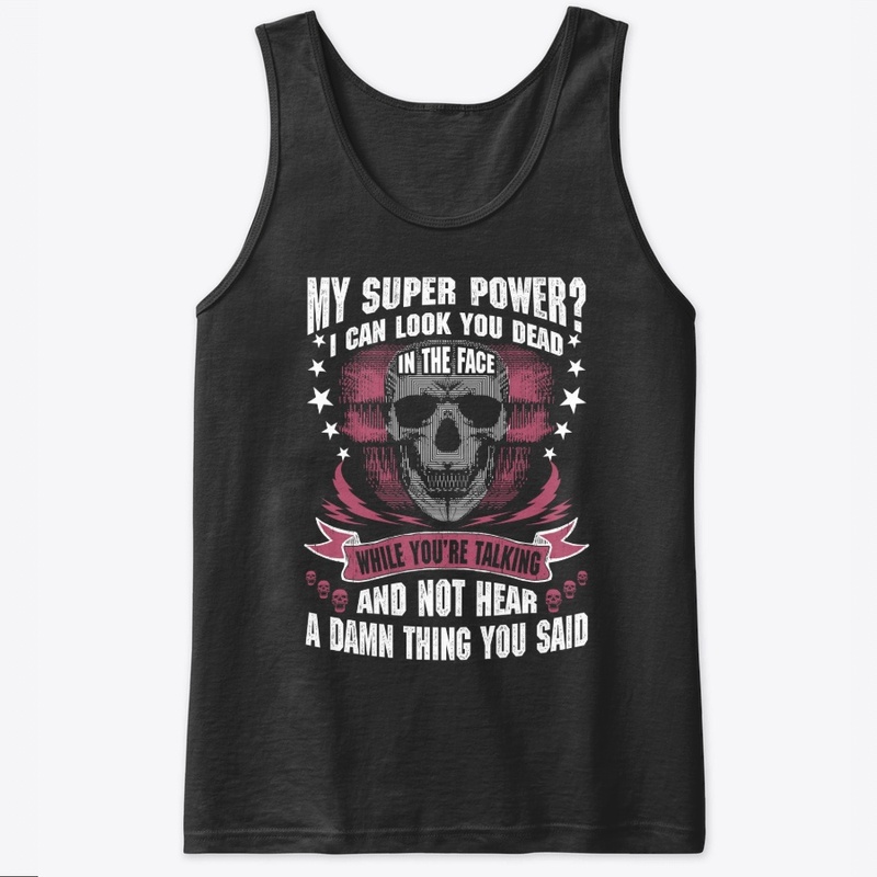 Super Power Look Hear Said Tees