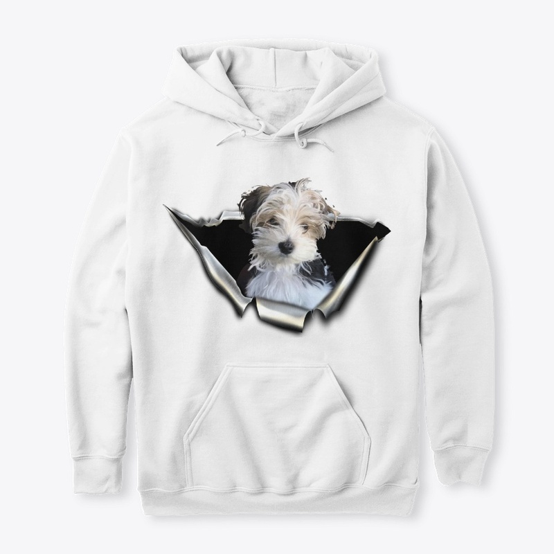 morkie 3D Car sticker