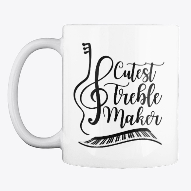 Cutest Treble Maker-Babies/Kids (White)