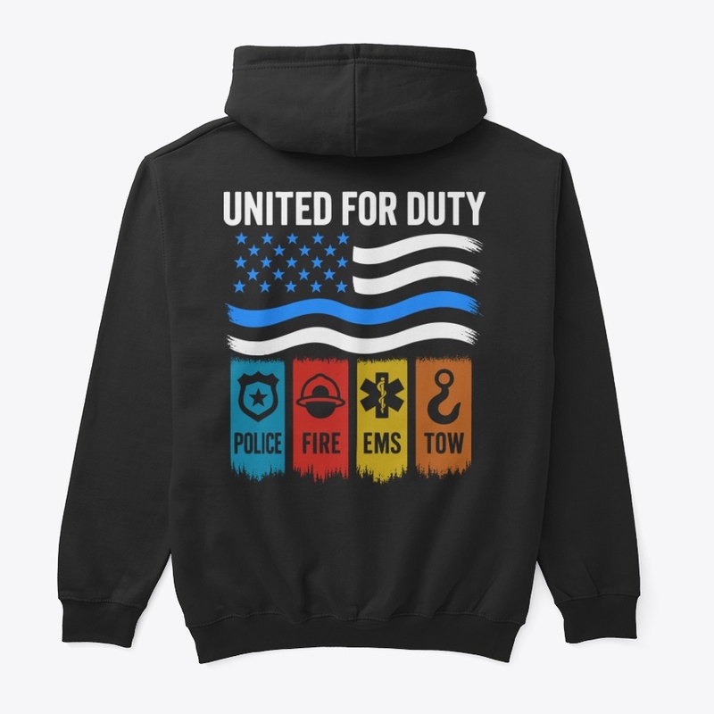 United For Duty Service Support Tee